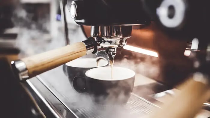 coffee being made