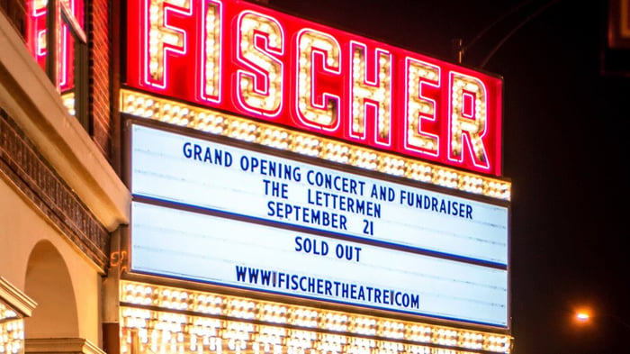 Fischer Theatre in Danville, IL