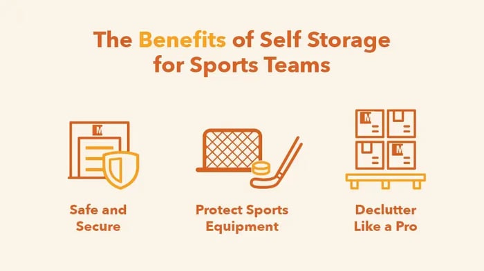 Sports equipment storage