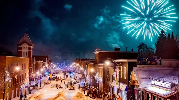 Fire and Ice Festival held in Bracebridge, ON