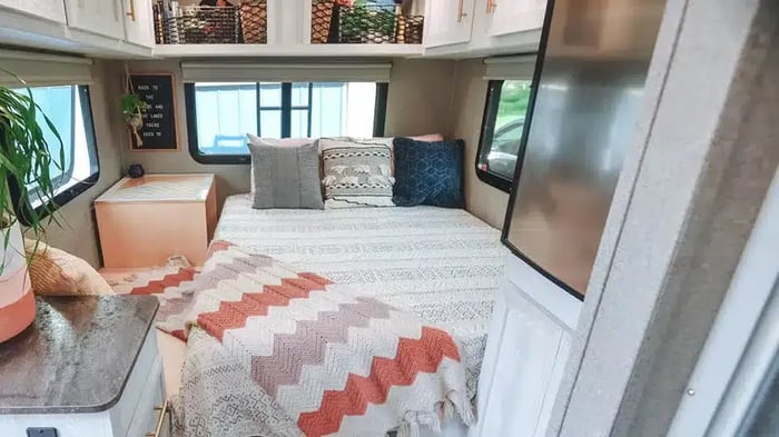 peaceful RV interior
