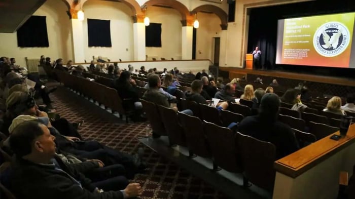 a speaker at an event near Palatine, IL