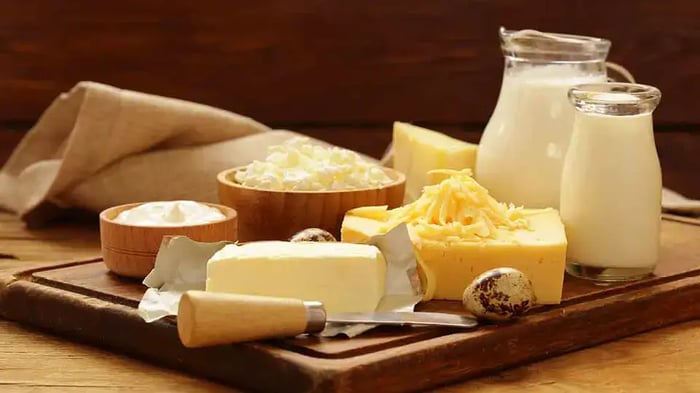 A board of cheese that is made by Lactalis Canada in Winchester, ON