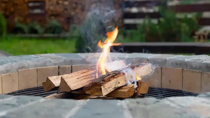 storage for bistro sets and firepits