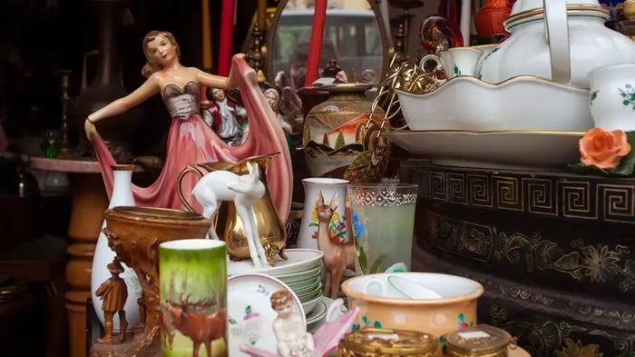 antiques ready for climate controlled storage