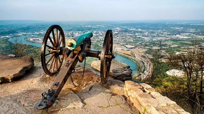 Civil War Cannon - Chattanooga