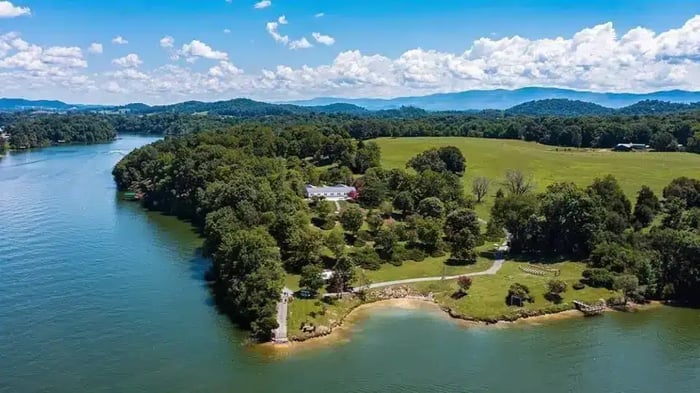 Boone Lake in Northeast TN